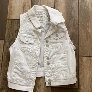 Vanity White Jean Jacket
